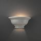 Wall Sconce Lighting - Curved Convex w/ Glass Shelf Sconce by Justice Design