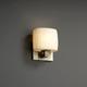 Wall Sconce - ADA 1-Uplight Bracket w/ Oval Shade by Justice Design