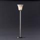 Table Lamps - Torchiere Lamp w/ Round Flared Shade by Justice Design