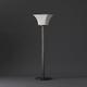 Table Lamps - Torchiere Lamp w/ Square Flared Shade by Justice Design