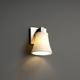 Wall Sconce - 1-Downlight Bracket w/ Round Flared Shade by Justice Design