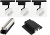 Round Glass Ex II Low Voltage Track Light Kit (4ft)