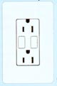 Lutron - Claro Accessories - GFCI Receptacle - CAR-15-GFCIH