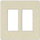 Lutron - Diva Satin Colors - Two Gang Switchplate - SC2