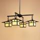 Monterey 12" chandelier; 4 light