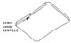 Nutone Replacement Lens for 763RLN Models - 89108