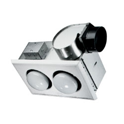 HUNTER FAN - QUIET BATHROOM EXHAUST VENT FANS WITH LIGHT