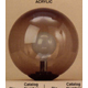Post Acrylic Globe Light