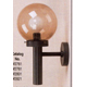 Acrylic Globe Outdoor Wall Bracket Light 2761