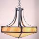 Saint George 20" inverted chandelier