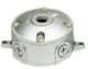 Round Box with One 1/2 in Cast Iron