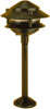 Focus Landscape Lighting - Low Voltage 2 Tier Pagoda Hat Style Area Lighting 