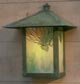 Arroyo Evergreen 12" Flush Wall Mount EW-12PFGW-VP