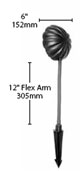 Focus Industries - Scallop Hat Flood Light.