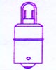 Focus Landscape Lighting - Xenon Single Contact, Bayonet Base.