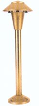 Focus Industries - Brass Mini China Hat Area Light 