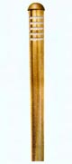 Focus Landscape Lighting - Mini Bollard Aluminum Area Light Shown in Brass