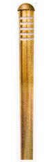Focus Landscape Lighting - Brass Low Voltage Path Lights.