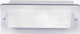 Focus Lighting - Aluminum Single Louver Fluorescent Brick Light 