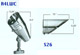 R40 Light Weight Copper Bullet Fixture Down Light with Shield - R4LWC1