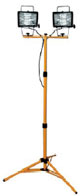 Rab - Halogen 500watt Double Tower Work Light Tripod Stands - QF2X500T