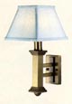 Residential Lighting - Satin Brass Wall Scone - HOT WL609-SB